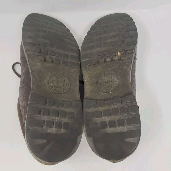 Mephisto Shoes Mens 13 Brown Leather Oxford Textured - Picture 7 of 10